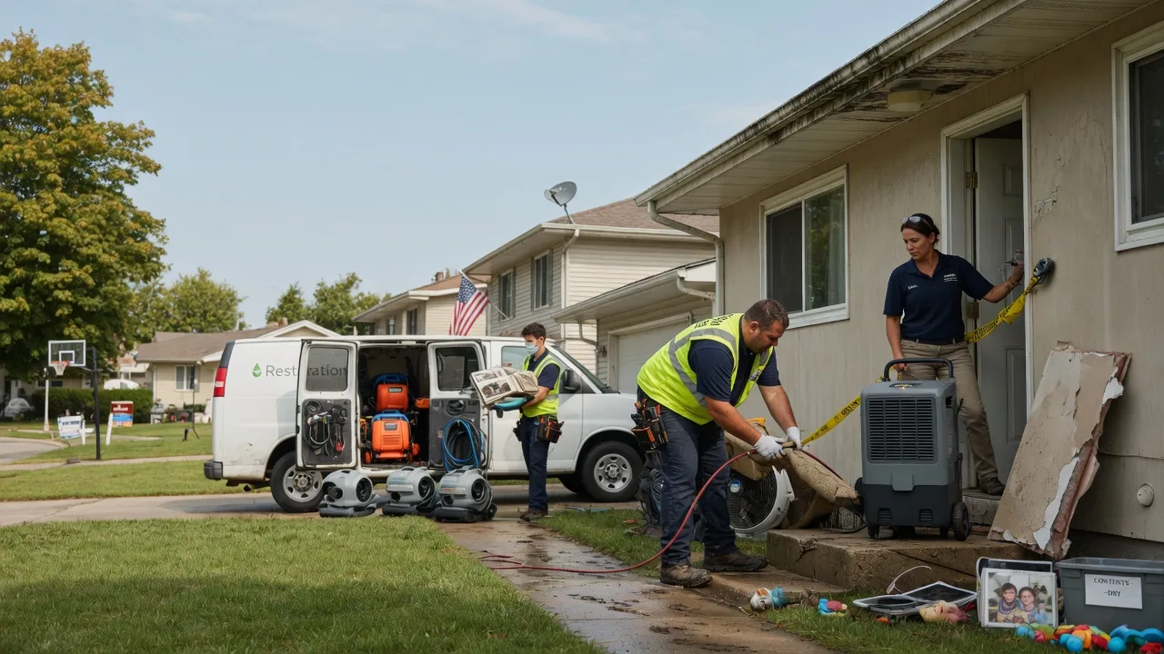 Water Damage Restoration in Bonfield, IL near me